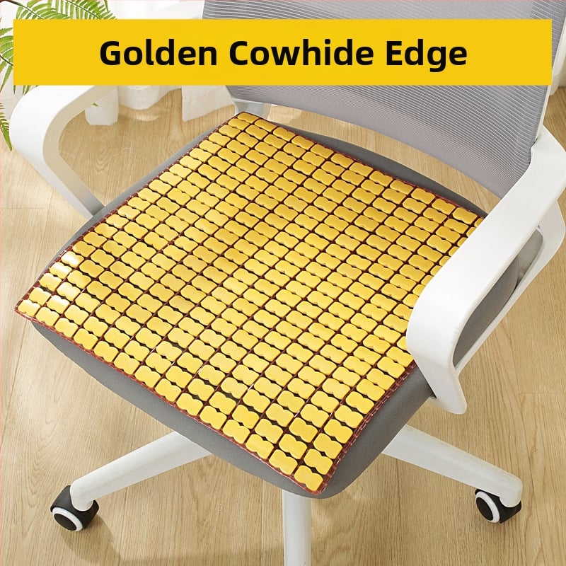 Perne pentru scaun — material bambus, umplutură granule de cărbune din bambus, Departed, stil modern simplu