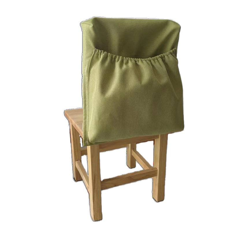 Óvoda-gyerekeknek szánt szék készlet porvédő huzattal a hátsó részén, hátsó tároló zsebbel, könyvakasztóval és megerősített hátsó résszel.