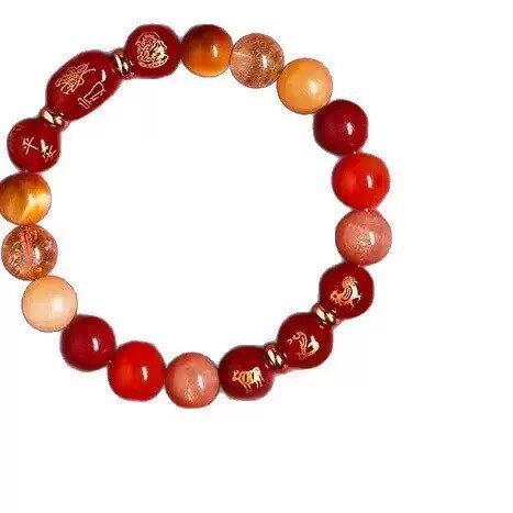 Гривна от кристални мъниста, геометричен дизайн, унисекс, модерен градски стил, есен 2025 г.