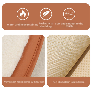 Pliša automašīnas sēdekļa pārklājs ziemas versijai, pilns priekšējo un aizmugurē sēdekļu segums, nav pielāgojams, apstiprināta privāta zīmola zīmols