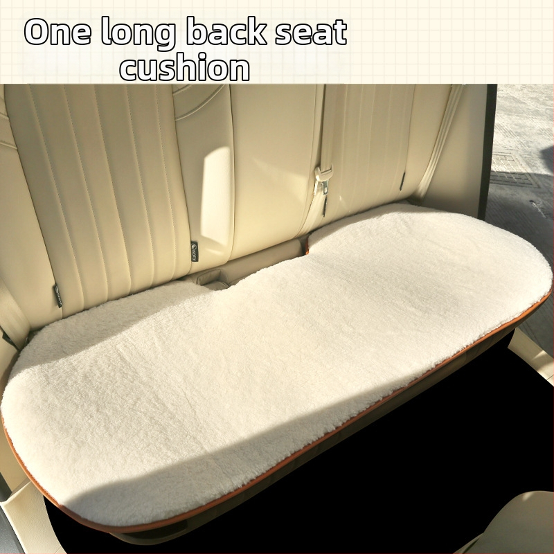 Pliša automašīnas sēdekļa pārklājs ziemas versijai, pilns priekšējo un aizmugurē sēdekļu segums, nav pielāgojams, apstiprināta privāta zīmola zīmols