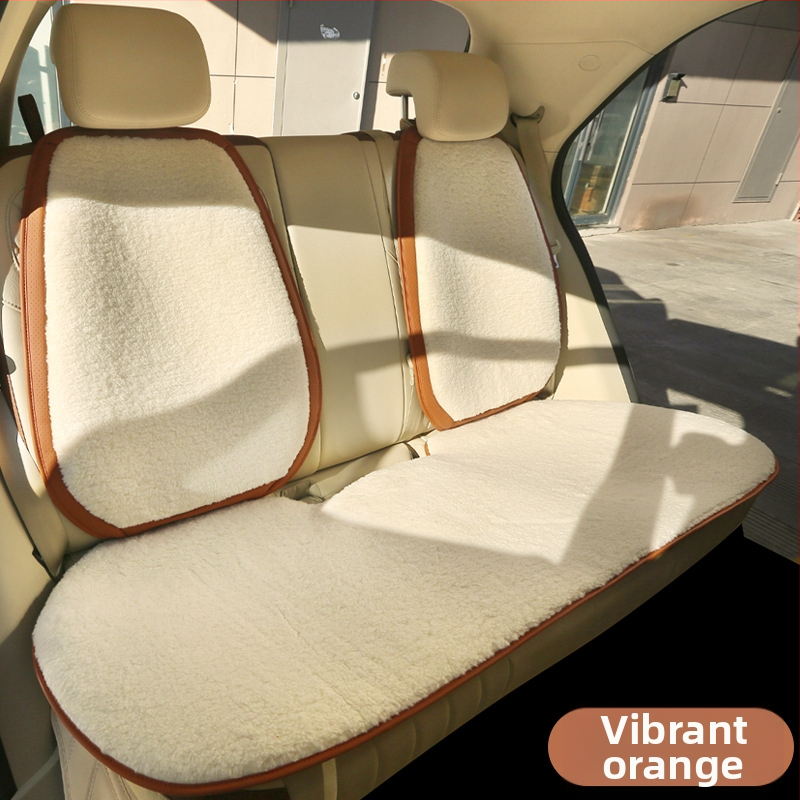 Pliša automašīnas sēdekļa pārklājs ziemas versijai, pilns priekšējo un aizmugurē sēdekļu segums, nav pielāgojams, apstiprināta privāta zīmola zīmols