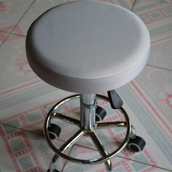 Kerek székhuzat, kevert anyagú, 65% pamut, csúszásmentes, kopásálló, egyszínű, modern minimalista stílus