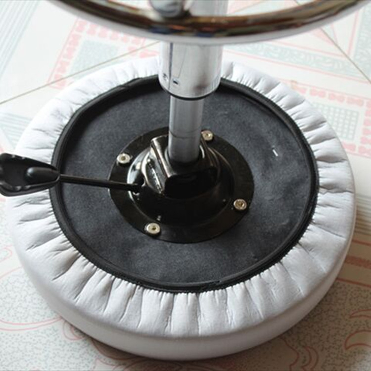 Kerek székhuzat, kevert anyagú, 65% pamut, csúszásmentes, kopásálló, egyszínű, modern minimalista stílus