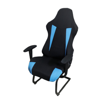 Husă pentru scaun de gaming, din țesătură PU-Spandex, anti-alunecare și rezistentă la praf, model geometric, formă dreptunghiulară, stil modern minimalist