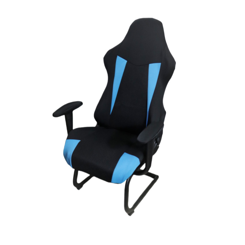 Husă pentru scaun de gaming, din țesătură PU-Spandex, anti-alunecare și rezistentă la praf, model geometric, formă dreptunghiulară, stil modern minimalist