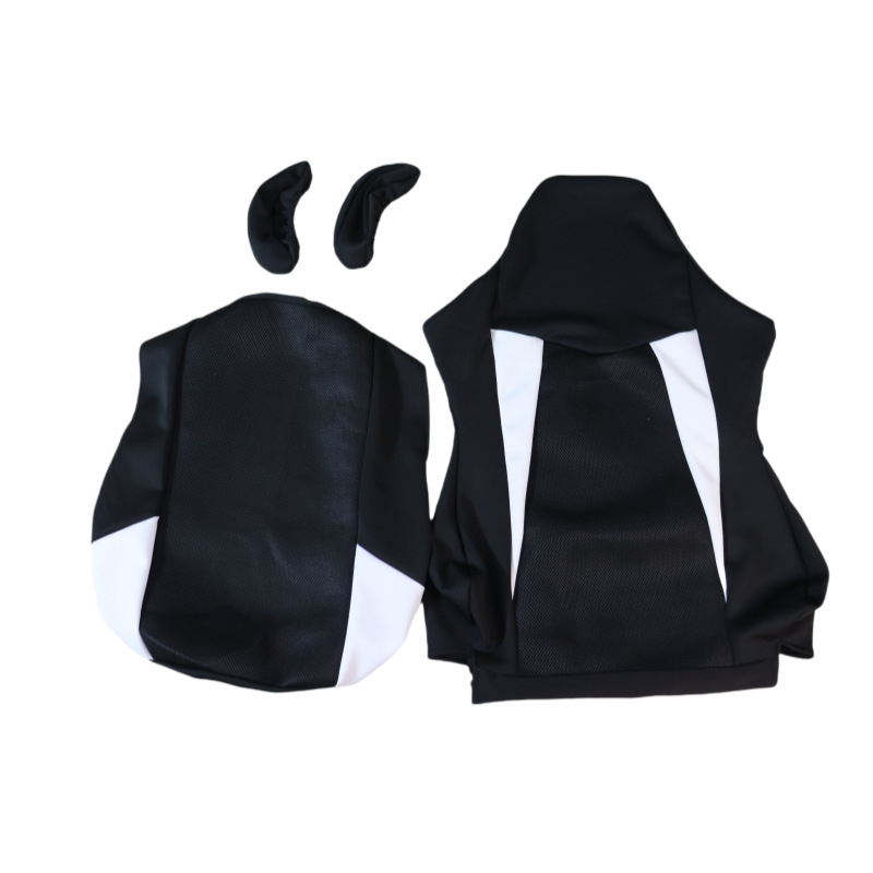 Husă pentru scaun de gaming, din țesătură PU-Spandex, anti-alunecare și rezistentă la praf, model geometric, formă dreptunghiulară, stil modern minimalist