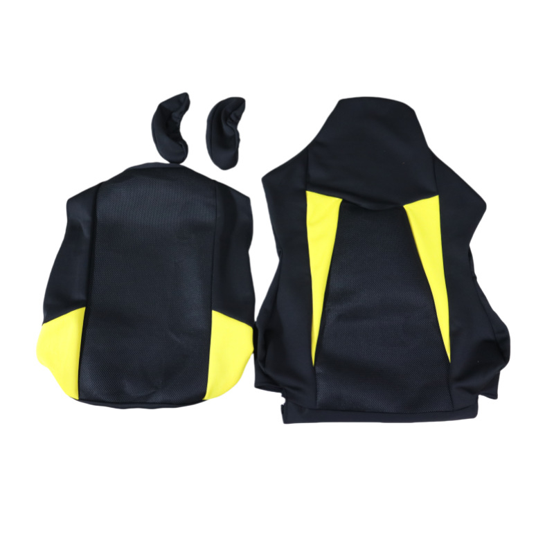 Husă pentru scaun de gaming, din țesătură PU-Spandex, anti-alunecare și rezistentă la praf, model geometric, formă dreptunghiulară, stil modern minimalist