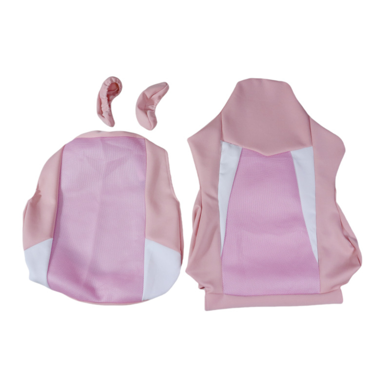 Husă pentru scaun de gaming, din țesătură PU-Spandex, anti-alunecare și rezistentă la praf, model geometric, formă dreptunghiulară, stil modern minimalist