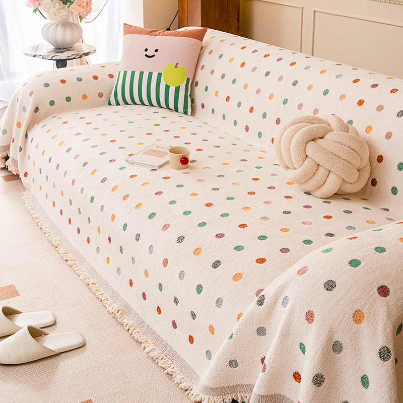 Párnázott kanapéhuzat, doily-típusú, mintázat 113019, INS stílus, univerzális porvédő kanapéhoz