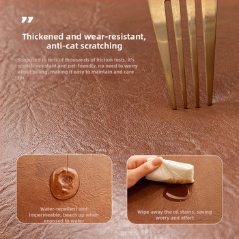 Kožni jastuk za kauč — Jinyi; oblik: doily-tip; stil: Novi kineski stil; namijenjeno za opću uporabu