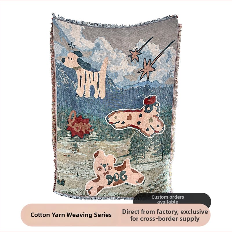 Πολυεστερικό ταπέτο εξωτερικής χρήσης, γεωμετρικό αφαιρετικό μοτίβο, σκανδιναβικό στυλ, ορθογώνιο σχήμα, μηχανικά υφαντό