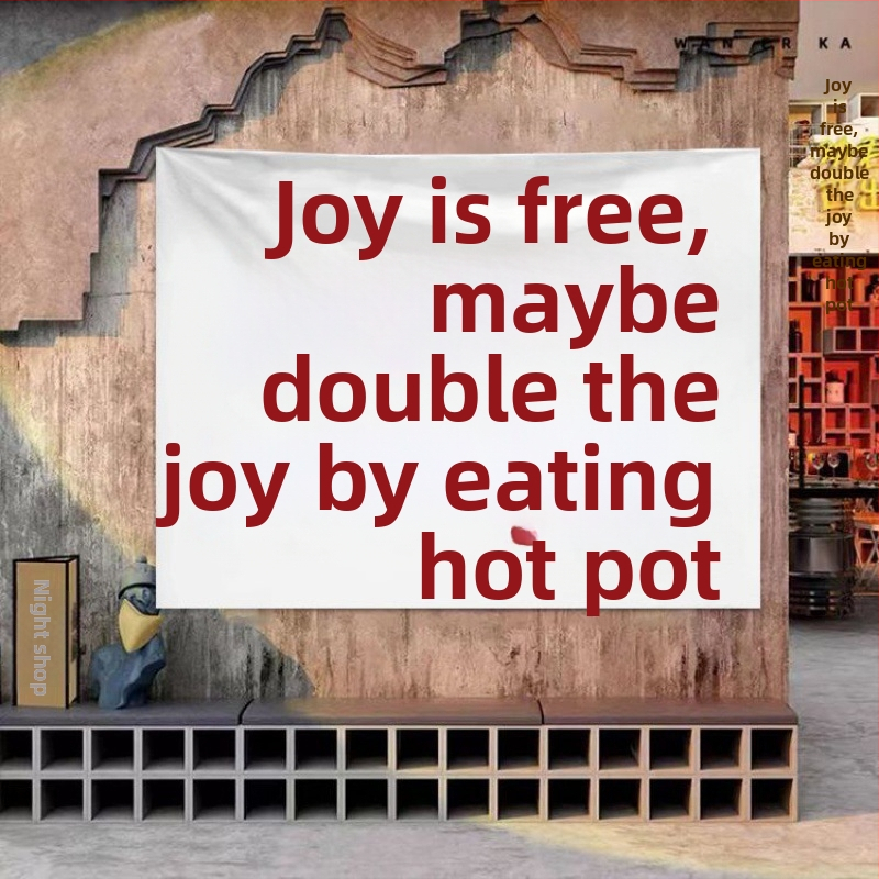 Ταπεστρία φόντου εξωτερικού κατασκηνωτικού χώρου, νάιλον ύφασμα, κύριο ποσοστό 30–40%, μοντέρνο μινιμαλιστικό στυλ, πλύσιμο στο χέρι