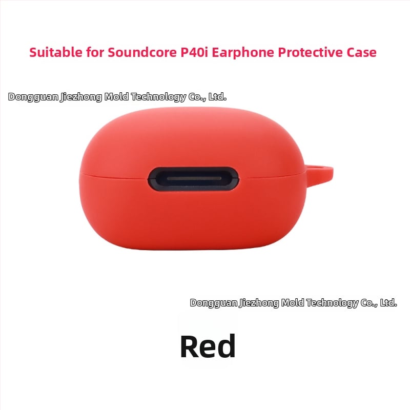 Jizhi kaitsekott Soundcore P40i kõrvaklappide jaoks, läbipaistev TPU, ühilduv Soundcore Sound Wide seeriaga; materjalid: kunstnahk, silikoon, TPU, vedel silikoon; tootmisprotsess: süstvormimine