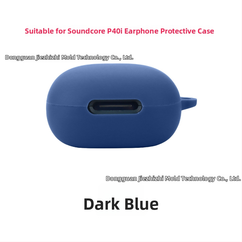 Jizhi kaitsekott Soundcore P40i kõrvaklappide jaoks, läbipaistev TPU, ühilduv Soundcore Sound Wide seeriaga; materjalid: kunstnahk, silikoon, TPU, vedel silikoon; tootmisprotsess: süstvormimine