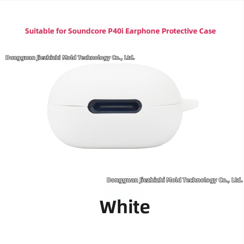 Jizhi kaitsekott Soundcore P40i kõrvaklappide jaoks, läbipaistev TPU, ühilduv Soundcore Sound Wide seeriaga; materjalid: kunstnahk, silikoon, TPU, vedel silikoon; tootmisprotsess: süstvormimine