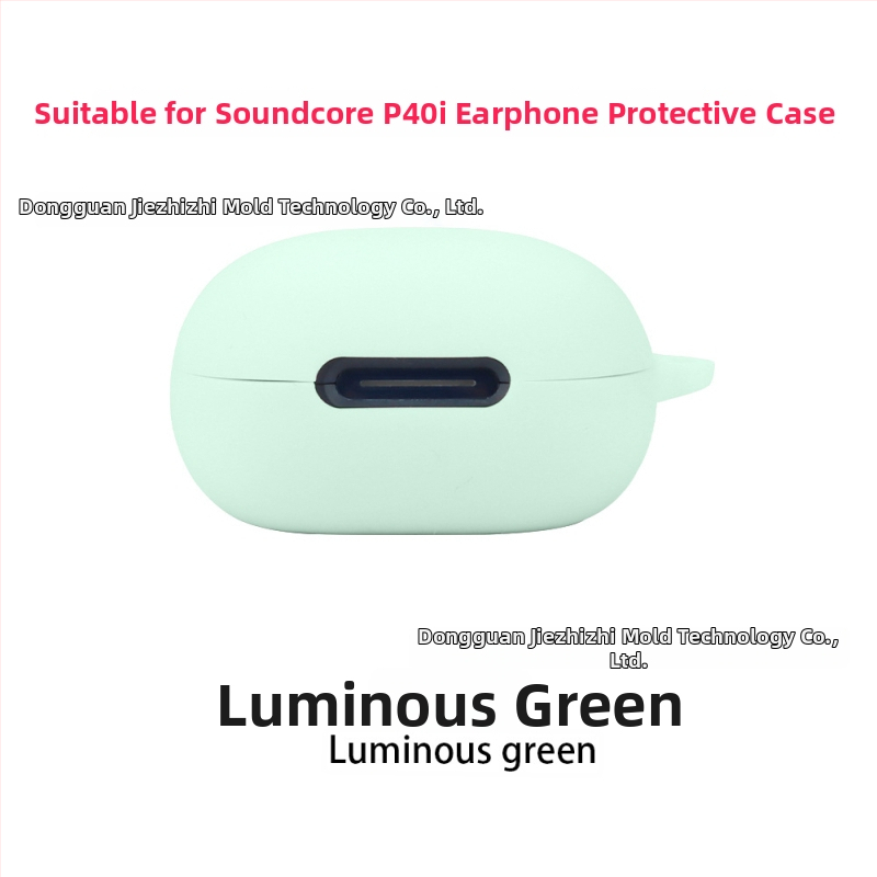Jizhi kaitsekott Soundcore P40i kõrvaklappide jaoks, läbipaistev TPU, ühilduv Soundcore Sound Wide seeriaga; materjalid: kunstnahk, silikoon, TPU, vedel silikoon; tootmisprotsess: süstvormimine