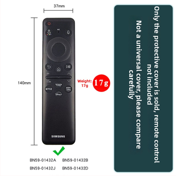 Калъф за дистанционно BN59-01432AJBD – силикон, 100% силикон, стил лек лукс