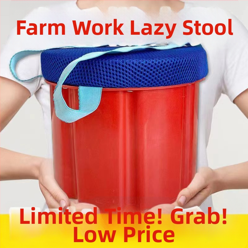 Pārvietojams darba krēsls lauksaimniecībai un tējas novākšanai — siltumnīcas lietošanai; Materiāls: Plastmasa; Zīmols: Cits; Modelis: Cits