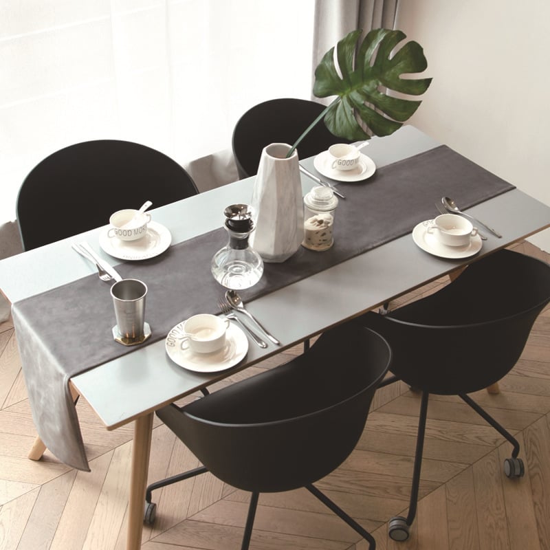 Presvlačenje za stol od Dutch velvet, pravokutni, protuklizni, otporno na visoke temperature, otporno na ulje, glavni materijal: Dutch velvet
