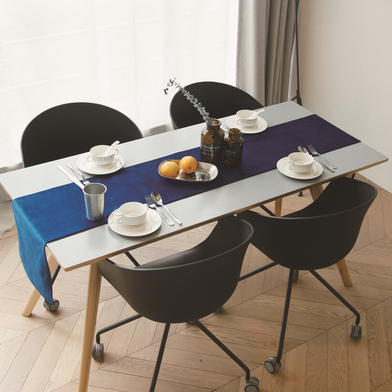 Presvlačenje za stol od Dutch velvet, pravokutni, protuklizni, otporno na visoke temperature, otporno na ulje, glavni materijal: Dutch velvet