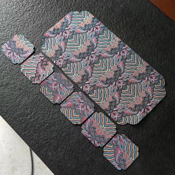 Флаг за чайна маса – нов китайски стил, серия Китайски вятър, смесен материал, ацетатно влакно, персонализирано обработване