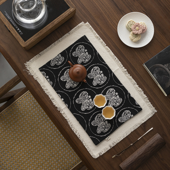 Μάτ για τραπέζι τσαγιού, ύφασμα, στυλ Νέας Κινέζικης, 0,2 kg, πρώτη κατηγορία ποιότητας