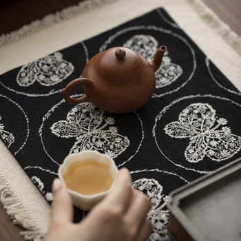 Μάτ για τραπέζι τσαγιού, ύφασμα, στυλ Νέας Κινέζικης, 0,2 kg, πρώτη κατηγορία ποιότητας