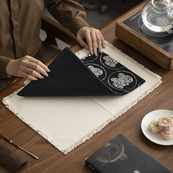 Μάτ για τραπέζι τσαγιού, ύφασμα, στυλ Νέας Κινέζικης, 0,2 kg, πρώτη κατηγορία ποιότητας