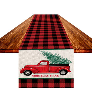 Runner за маса от лен, 100% лен, Cartoon/Anime принт, модерен стил, персонализирана обработка налична