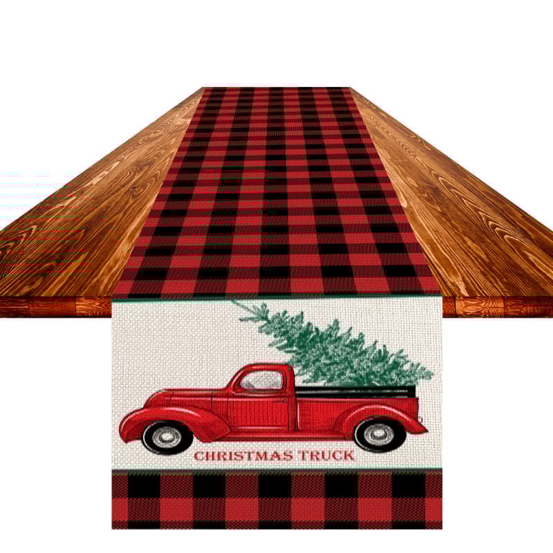 Runner за маса от лен, 100% лен, Cartoon/Anime принт, модерен стил, персонализирана обработка налична