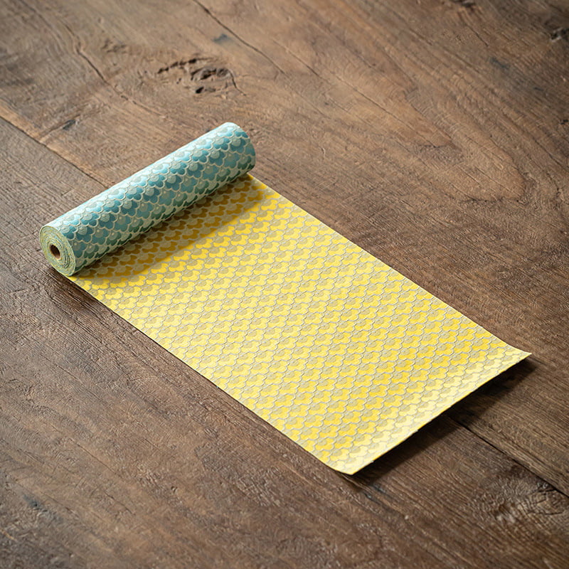 Пътека за маса с двустранна бродирана чайна подложка, китайски класически стил, полиестер 90% / мулберийска коприна 10%, узор: китайски вятър