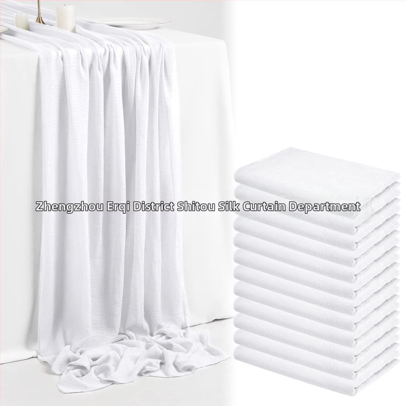 Пътека за маса в скандинавски стил, 100% полиестер, солиден модел, подходяща за домашно използване и декорация на събития