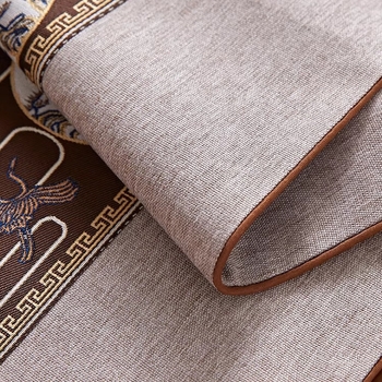 Маса за чай – текстил за маса, плат, 100% тъкан, Нов китайски стил, серия Китайски стил, подходящ за дневна, спалня, кабинет, открито, балкон.