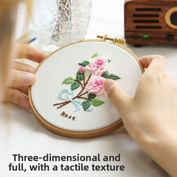 Σετ κεντήματος με σταυροβελονιά Nordic στυλ – πολυεστερικό ύφασμα, μοτίβο τοπίου, Su κέντημα, κατάλληλο για αρχάριους