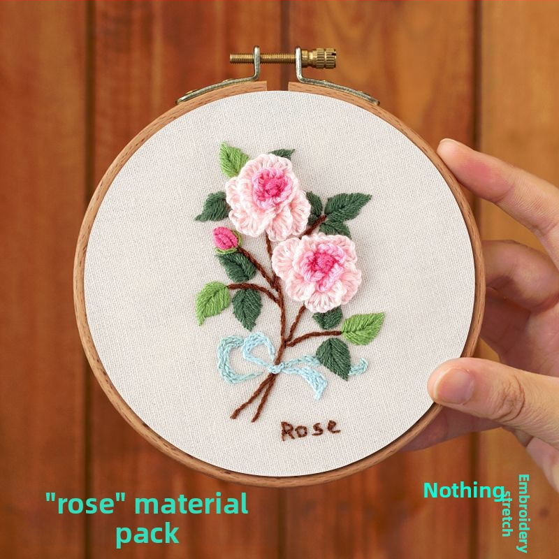 Σετ κεντήματος με σταυροβελονιά Nordic στυλ – πολυεστερικό ύφασμα, μοτίβο τοπίου, Su κέντημα, κατάλληλο για αρχάριους