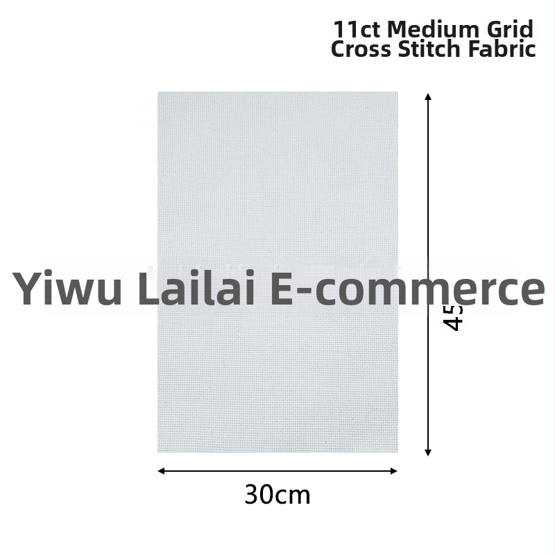 Σετ υφάσματος για κέντημα με σταυροβελονιά - δίχτυ ύφασμα πολυεστέρα-βαμβάκι, 14CT/11CT