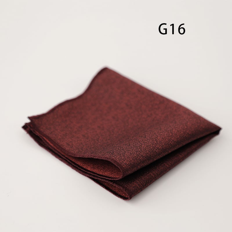 Doris.TD τετράγωνο τσέπης - vintage τζακάρντ, πολυεστερ-μετάξι, μοτίβο κουκίδων