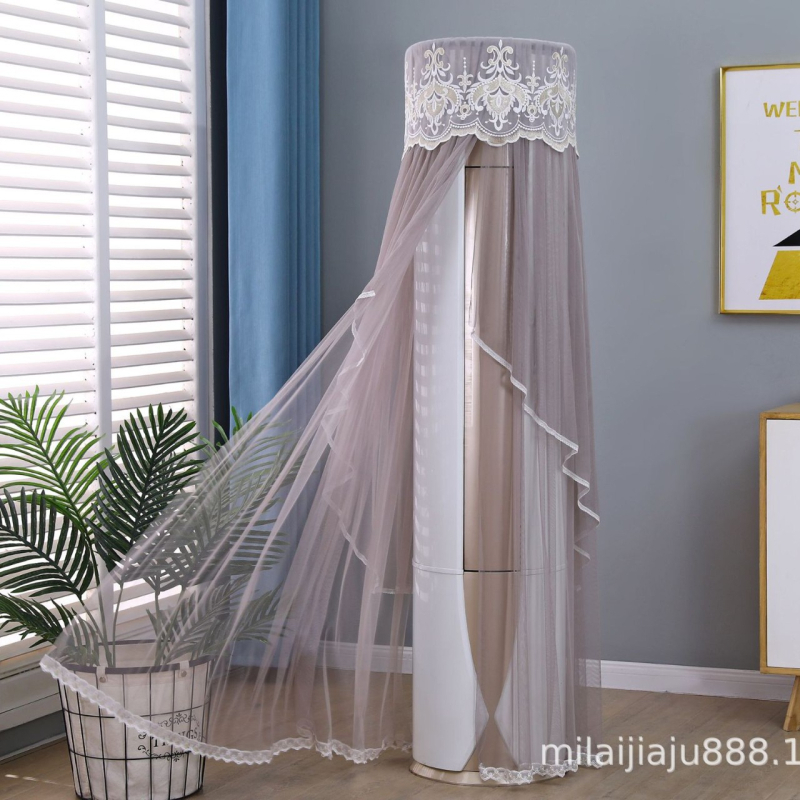 Miranda калъф за климатик, памучно-ленен материал, прахозащитен за висящ шкаф, персонализиран, модерен минимализъм