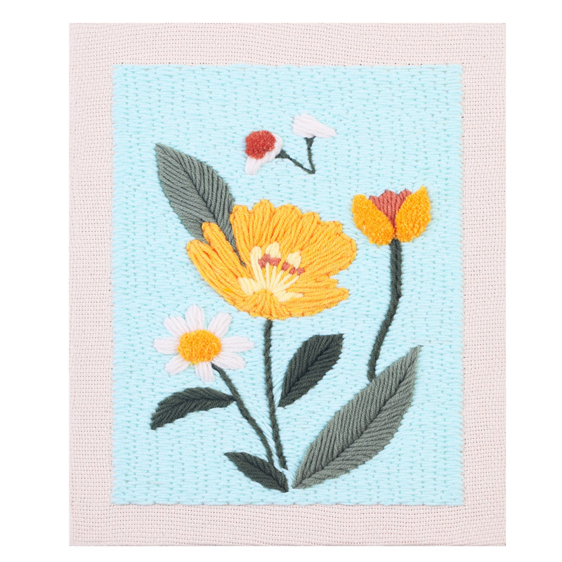 Σετ κεντήματος: μοντέρνο μινιμαλιστικό στυλ; ύφασμα από βαμβάκι και λινό; μοτίβο λουλούδια/γρασίδι/φυλλά; κατηγορία κεντήματος: σετ; τύπος κεντήματος: άλλος τύπος κεντήματος