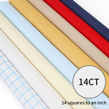 Ύφασμα για σταυροβελονιά 14CT, βαμβακερό σετ κεντήματος, μοντέρνο στυλ