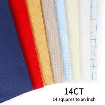 Ύφασμα για σταυροβελονιά 14CT, βαμβακερό σετ κεντήματος, μοντέρνο στυλ
