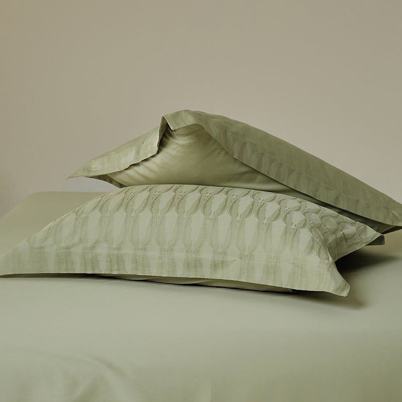 Peimei 100% pamuk jacquard navlaka za jastučnicu, svadbeni stil, reaktivno bojanje