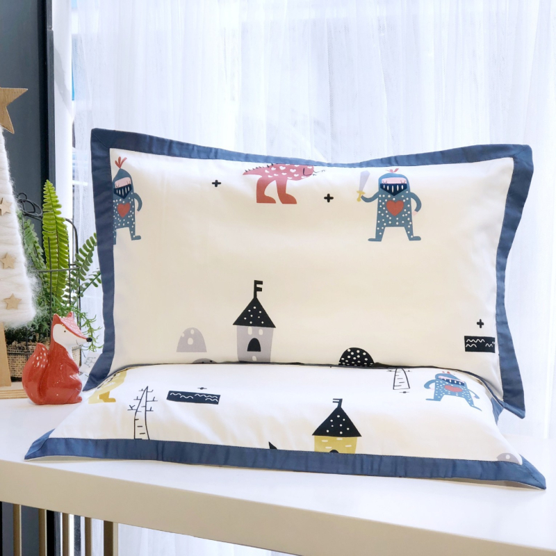 Jastučnica, 100% pamuk dugačkih vlakana, saten tkanina, reaktivno bojanje, broj tkanja 60, moderni minimalistički stil