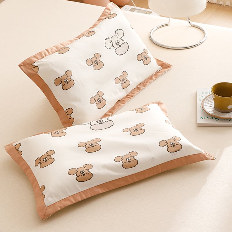 Jastučnica, 100% pamuk dugačkih vlakana, saten tkanina, reaktivno bojanje, broj tkanja 60, moderni minimalistički stil