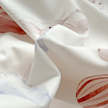 Fețe de pernă pentru copii din bumbac cu imprimeu - 100% bumbac, țesătură 100 fire, imprimare reactive