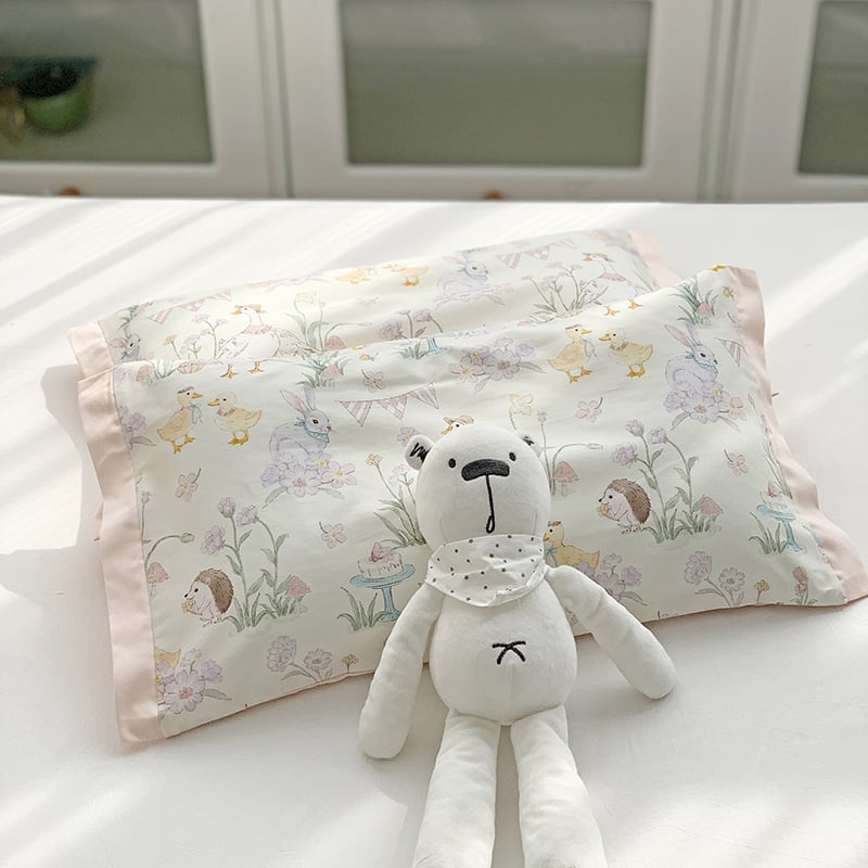 Fețe de pernă pentru copii din bumbac cu imprimeu - 100% bumbac, țesătură 100 fire, imprimare reactive