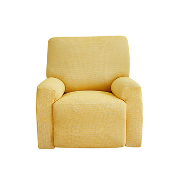 Husă canapea pentru un loc, poliester, model dungat, stil modern minimalist