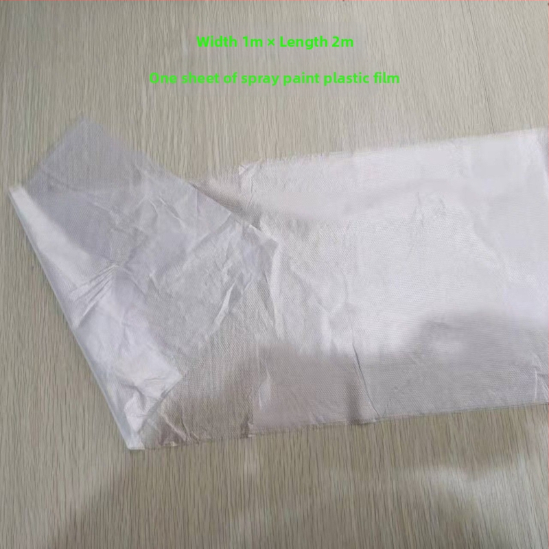 Еднократна прахоустойчива филмова защита за мебели за дневна стая – полиетиленова покривна обвивка за диван, нощно шкафче и шкаф – прост и модерен стил