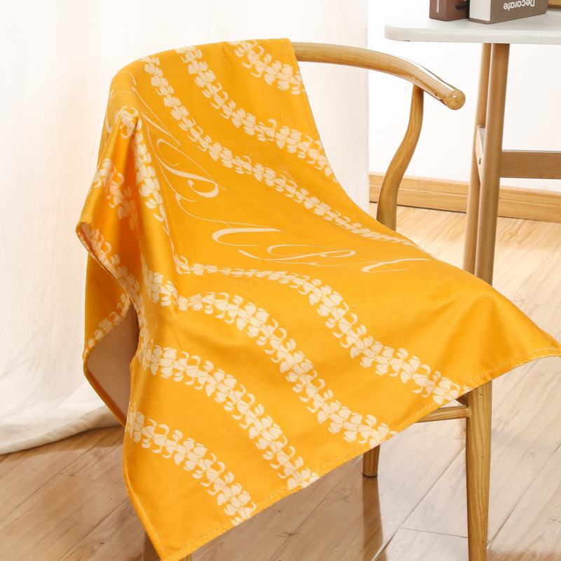 Πετσέτα παραλίας Yefei Home Textiles – 50% βαμβάκι, 50% πολυεστέρας, GSM 400–500, 40s κλώνος, ραφή και εκτύπωση